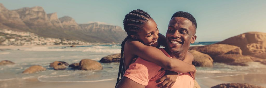 Couple on the beach