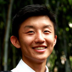 Yanxiang smiling in the sun outdoors